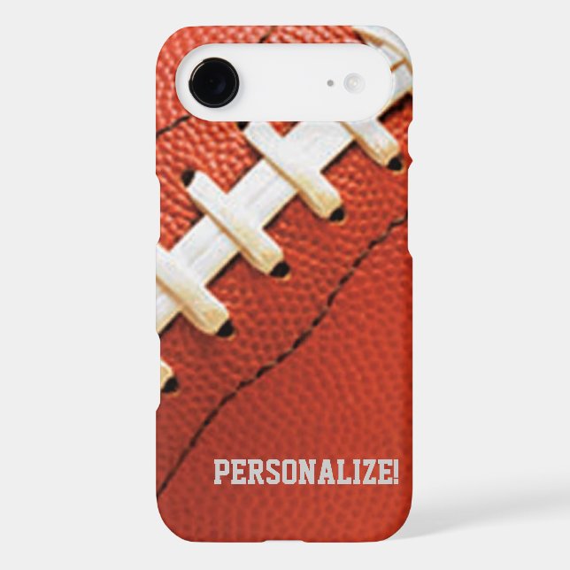 Football Texture Personalised iPhone 6 case (Back)