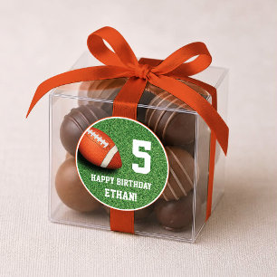 Football theme Birthday Sticker