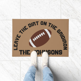 Football Theme Personalised Doormat