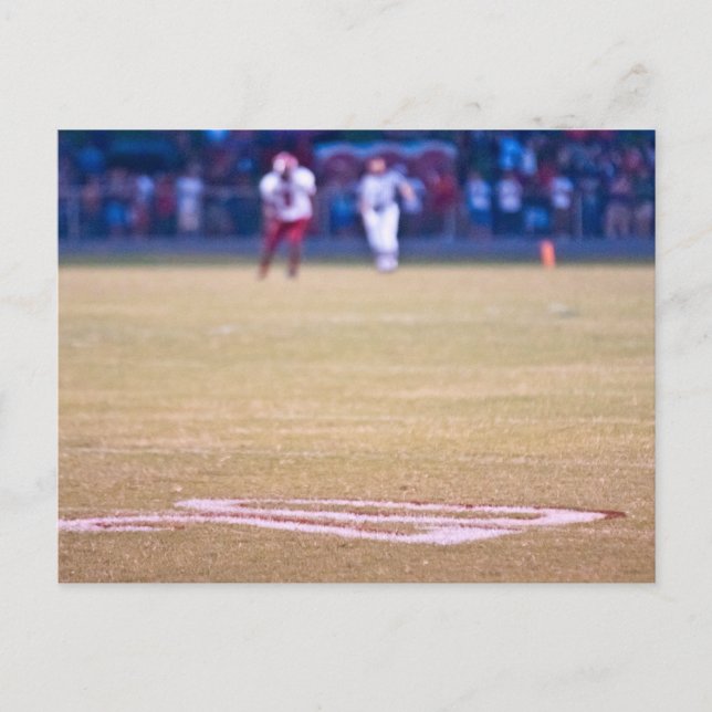 football themes postcard (Front)