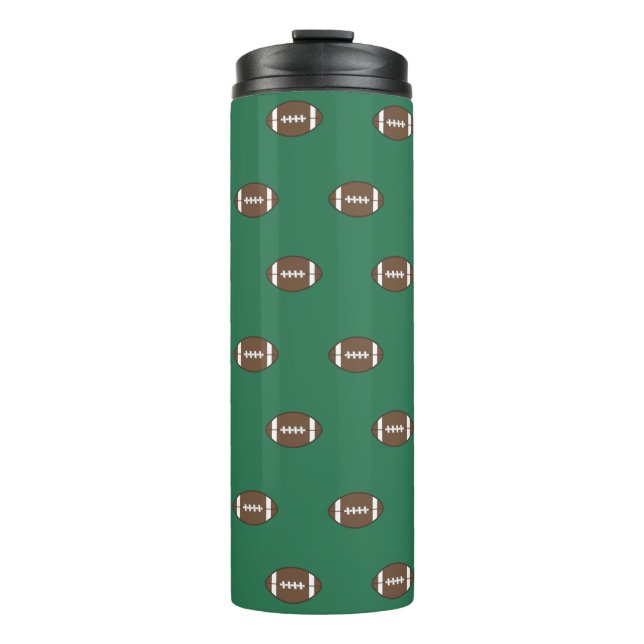 Football Thermal Tumbler Gift (Front)