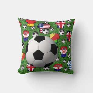 Football Throw Pillow