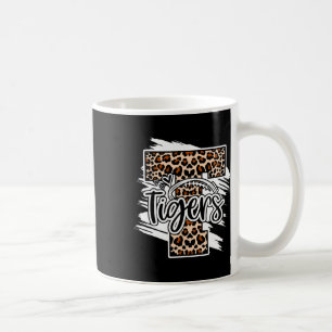 Football Tigers School Sports Fan Team Spirit  Coffee Mug