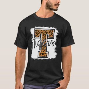 Football Tigers School Sports Fan Team Spirit T-Shirt