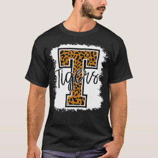 Football Tigers School Sports Fan Team Spirit  T-Shirt
