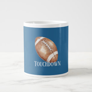 Football Touchdown Large Coffee Mug