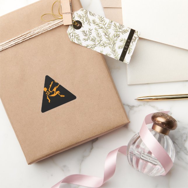 football triangle sticker (Gifting)