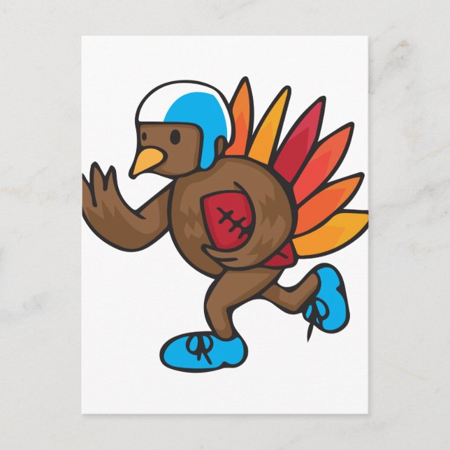 Football Turkey Postcard (Front)