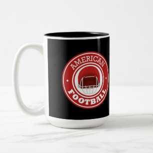 Football Two-Tone Coffee Mug