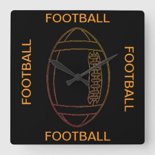 Football Wall Clock