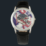 FOOTBALL WATCH<br><div class="desc">Beautiful Football Art Design Collections!</div>