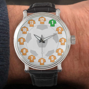 Football Watch - with Old Gold Shirts