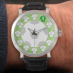 Football Watch - with White Shirts