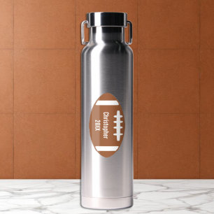 Football Water Bottle