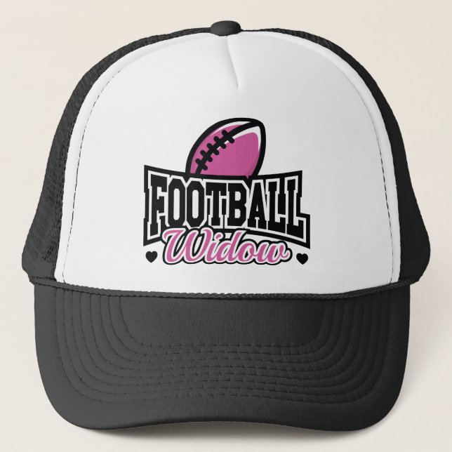 Football Widow Trucker Hat (Front)