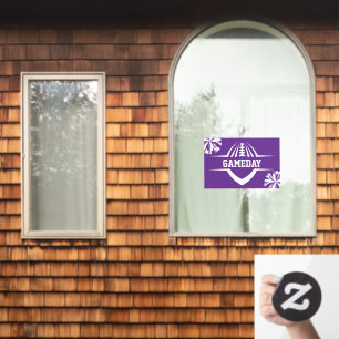 Football Window Cling