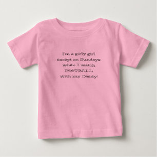 Football with my dad tutu baby T-Shirt