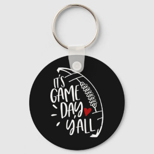 Football Women Football Player Mum Game Day Key Ring
