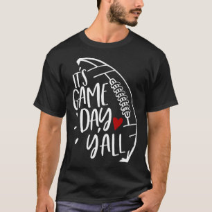 Football Women Football Player Mum Game Day T-Shirt