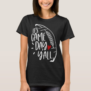 Football Women Football Player Mum Game Day  T-Shirt
