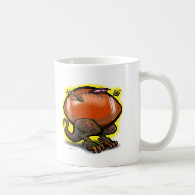 FootballaSaurus Rex Coffee Mug (Right)