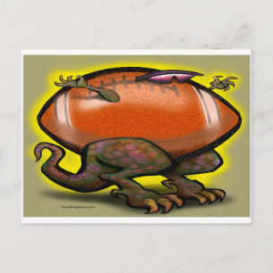FootballaSaurus Rex Postcard