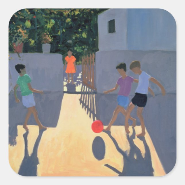 Footballers Kos 1993 Square Sticker (Front)