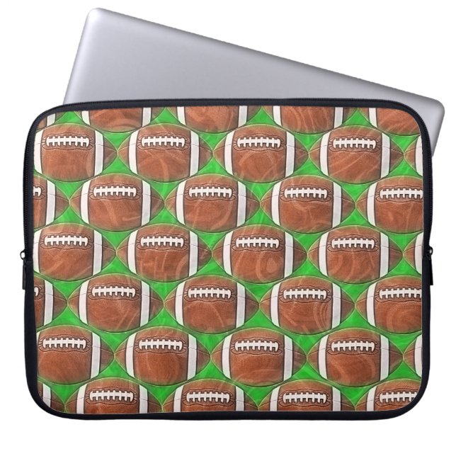 FOOTBALLS Laptop Sleeve (Front)