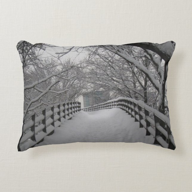 Footbridge Decorative Cushion (Front)