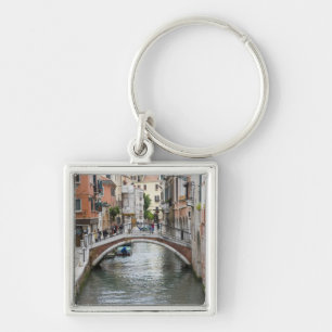 Footbridge in Venice Key Ring