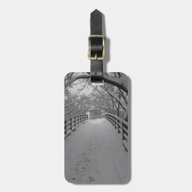 Footbridge Luggage Tag (Front Vertical)