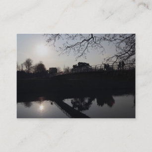 Footbridge over a River Business Card