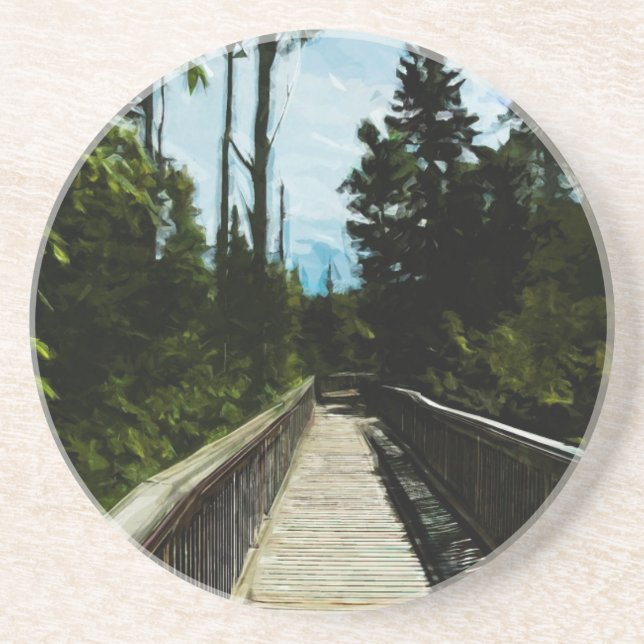 Footbridge Over Canadian Canyon Coaster (Front)