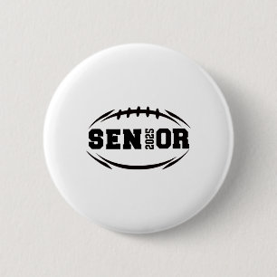 Footbyll Senior 2025 Graduation Year 6 Cm Round Badge