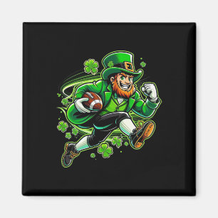 Footbyll St Patricks Day Irish Footll Magnet