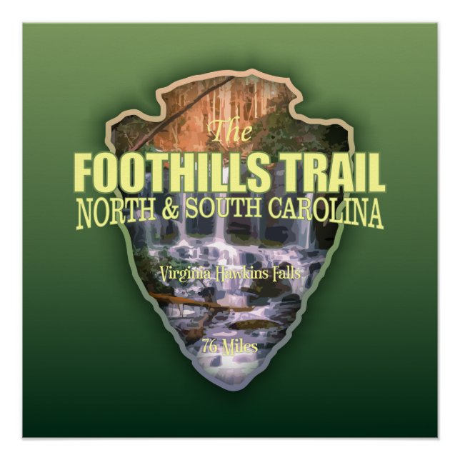 Foothills Trail (arrowhead) Poster (Front)