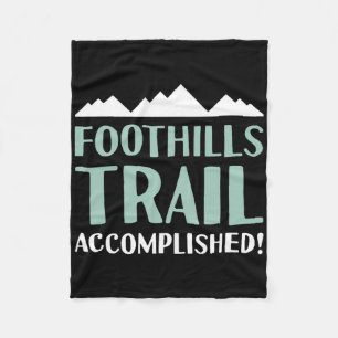 Foothills Trail Hiking And Backpacking In North Ca Fleece Blanket