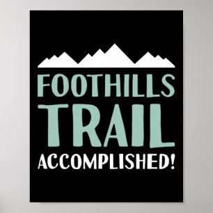 Foothills Trail Hiking And Backpacking In North Ca Poster