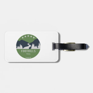 Foothills Trail North Carolina South Carolina Luggage Tag