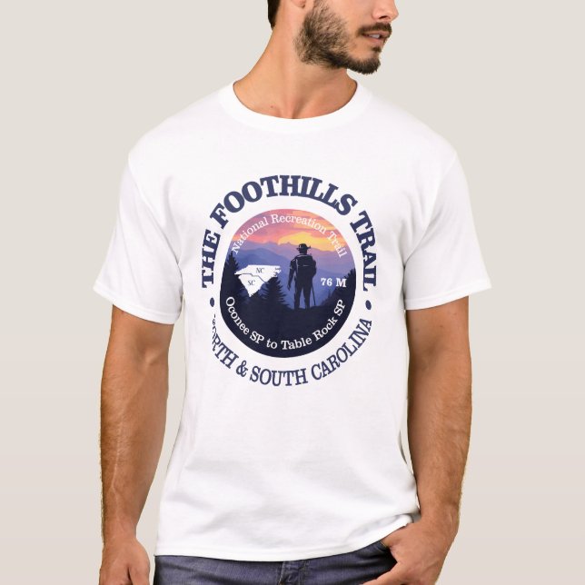 Foothills Trail (rd2) T-Shirt (Front)