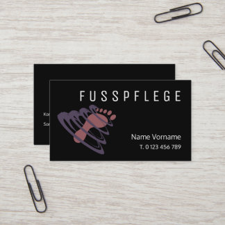 footing business card