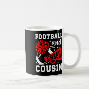 Footll And Cheer Cousin Footll And Cheerleading Co Coffee Mug