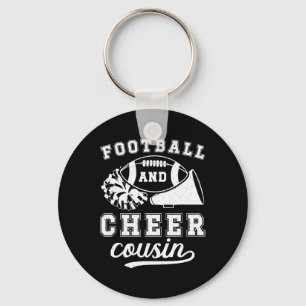 Footll And Cheer Cousin Footll And Cheerleading Co Key Ring