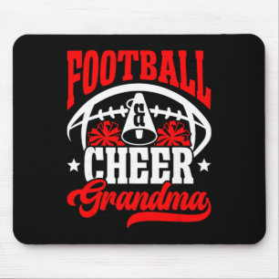 Footll And Cheer Grandma Of Footll Player And Chee Mouse Pad