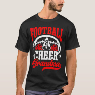 Footll And Cheer Grandma Of Footll Player And Chee T-Shirt