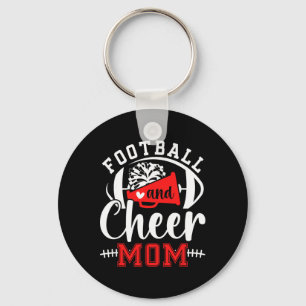 Footll And Cheer Mum Cheerleading And Footll Mum Key Ring
