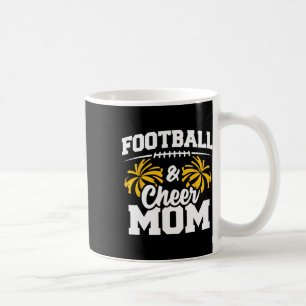 Footll Cheer Mum High School Cheerleader Cheerlead Coffee Mug