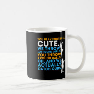 Footll Cute - Cheerleader Cheerleading Cheer Compe Coffee Mug