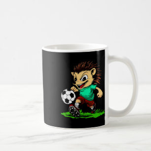 Footll Hedgehog _1 Coffee Mug