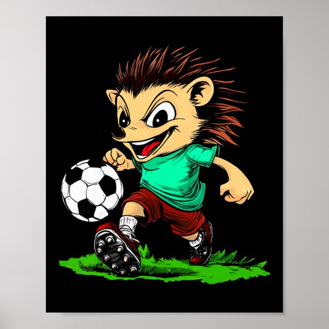Footll Hedgehog _1  Poster (Front)